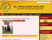 Tablet Screenshot of ms-wheelchair-md.com
